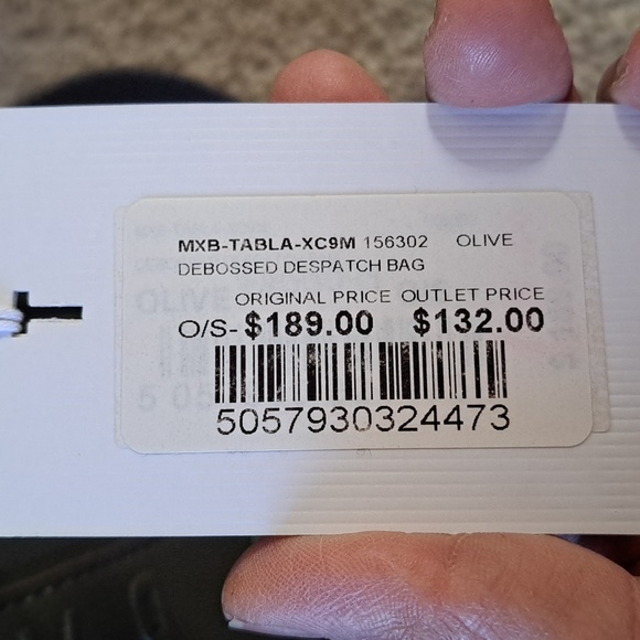 Ted Baker Debossed Despatch Bag - Picture 4 of 5